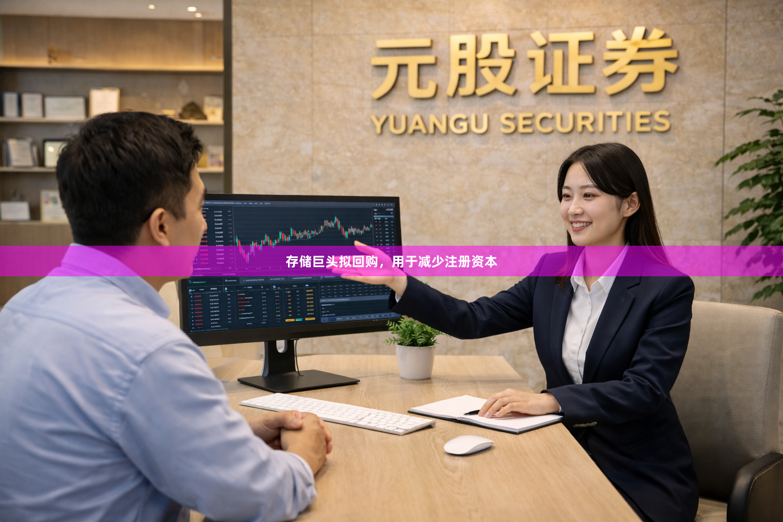 存储巨头拟回购，用于减少注册资本
