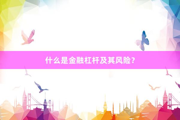 什么是金融杠杆及其风险？